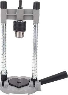 WALFRONT Drill Guide Attachment Aluminum Alloy Drill Press Stand with