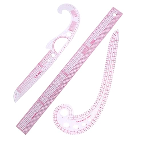 Miniatura 7 de YIJU Regla de curva francesa, reglas curvas, plantilla de dibujo, ropa, herramientas de costura, regla de costura para fabricantes de patrones