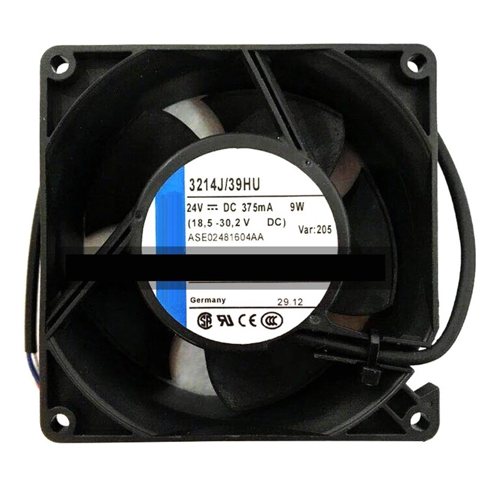 EAHWCXSD 3214J/39HU 3214 J/39HU 3214J/39NU 3214J/39NU DC 24V 9W Cooling Fan 9038 9CM 90 * 90 * 38MM(3214J 39NU)