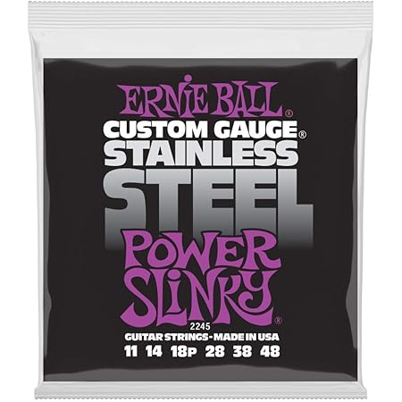 Regular Slinky 10-46 Nickel Corde Per Chitarra Elettrica Ernie Ball Regular Slinky - Calibro 10-46, Set Da 6, Avvolte In Nickel Chitarra Elettrica Eko - Foto 2