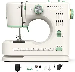StitchMaster Pro:Ballet on twin needles.Sewing machine,sewing machine for beginners,Double needle and double thread,16 kinds of stitches.Sewing machine for Household,sewing machine for adults.(Full)