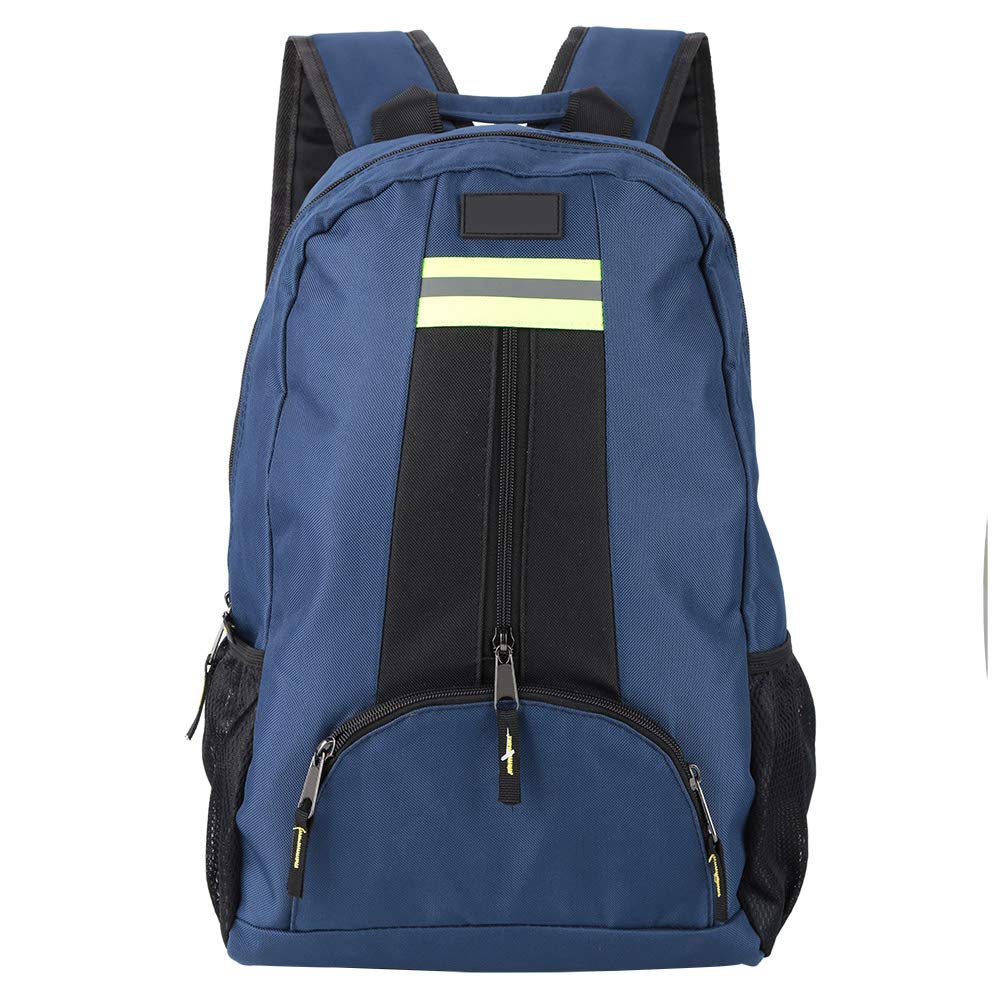 Bolsa de Herramientas de Doble Hombro Mochila de Almacenamiento de Herramientas de Reparación de Tela Oxford para Plomero, Electricista, Administrador con Diseño de