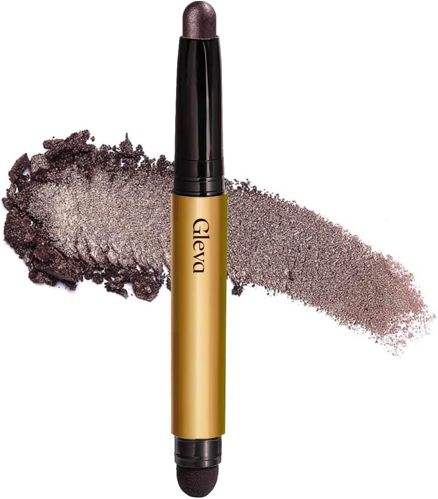 Gleva Eyeshadow Stick - Eyeshadow Pencil Waterproof Eyeshadow Stick - Crease-Proof Formula - Easy-to-Apply Buildable Color - Cream Shadow Stick (Smokey Slate)