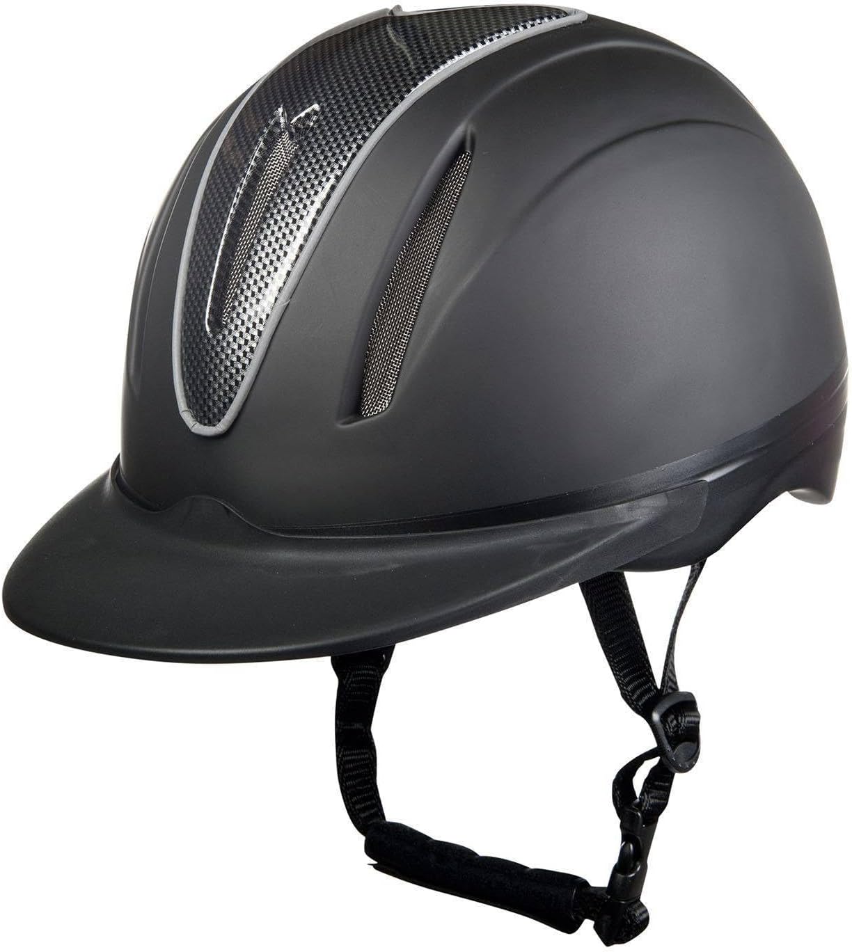 HKM Riding Helmet – Carbon Art