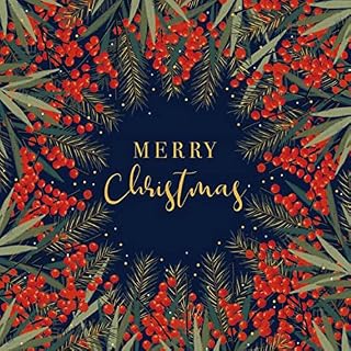 The Art File Christmas Cards Box - Merry Christmas - 8 Foiled and Embossed Christmas Cards