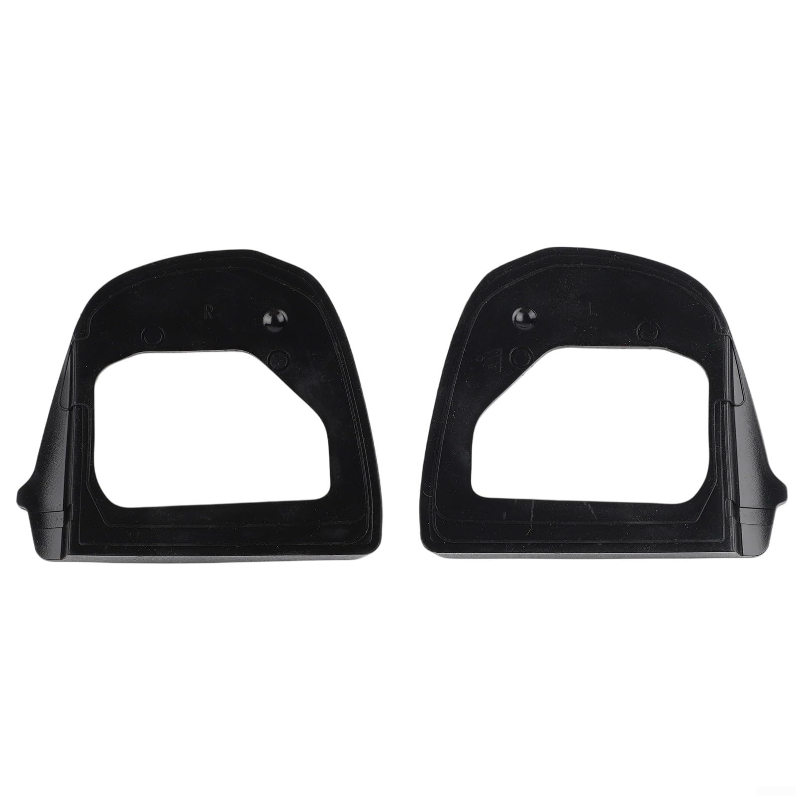 Guarnizione per specchietto esterno per classe A B W169 W245, guarnizione in gomma ABS nera, ricambio OEM 1698100376 1698101376