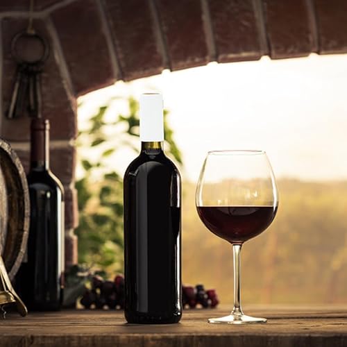 Miniatura 9 de Hemoton 100 cápsulas termorretráctiles para botellas de vino, cápsulas retráctiles para bodegas, uso doméstico, 1.181in