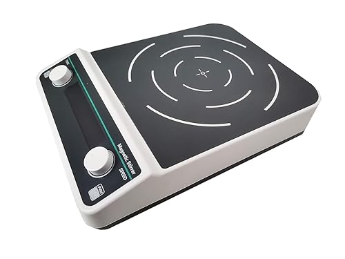 Miniatura 3 de Mezclador magnético 30L Equipo de agitación con volumen de agitación máximo 30L Velocidad 50 a 1300rpm Precisión 10rpmmin Tamaño de la placa 260MM