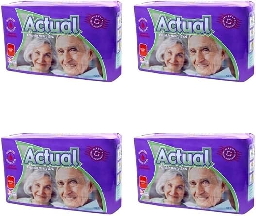 Actual Yeti kin Hasta Bezi Bel Bantl  L-B y k 120 Adet 4Pk*30