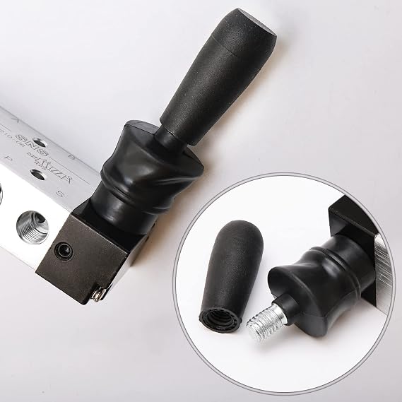4H210-085 Way Pneumatic Air Hand Lever Operated Valve Solenoid Valve Port 1/4 Inch Manual Control Valves