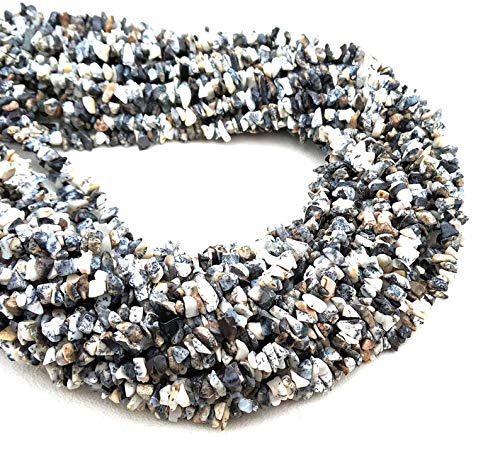 Opal dendritique perles uncut de haute qualité pour la création de bijoux d'exception
