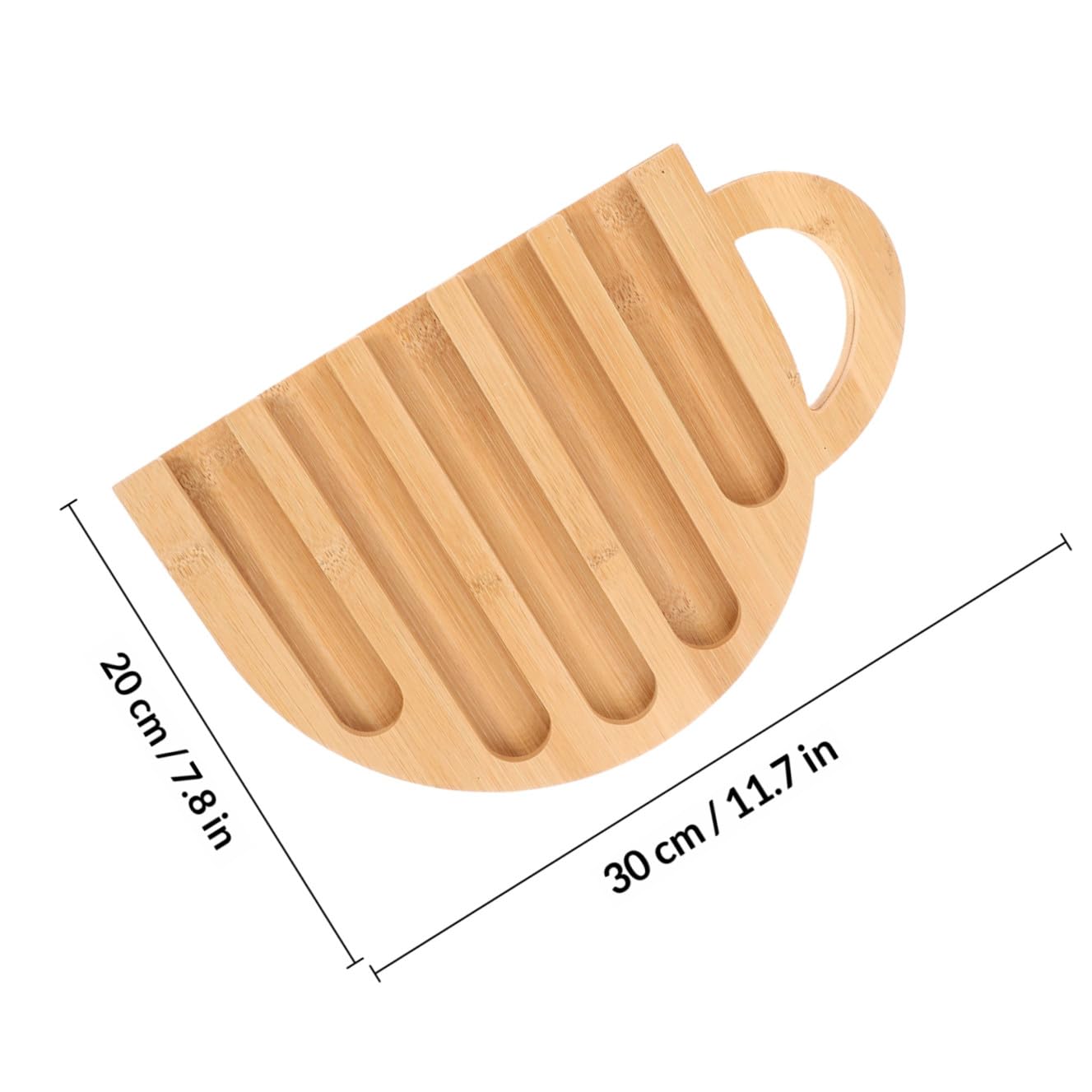 ABOOFAN Expositor para Cápsulas de Café de Madera Forma de Taza Organizador Compacto para Cápsulas Estante para Almacenar y Seleccionar Café en Cocina Soporte Funcional
