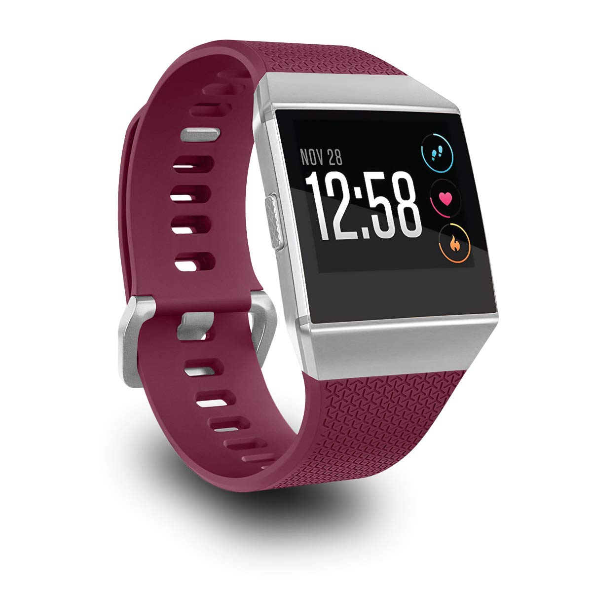 AIUNIT Compatible Ionic Bands for Men Women Large Small, Replacement Strap Sport Accessory Wristband with Original Design for Ionic Smart Watch