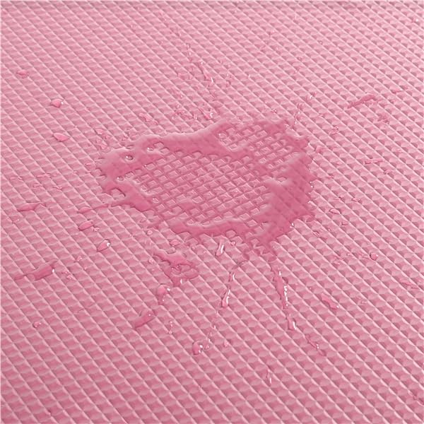 Yaheetech Tavolo da Toelettatura e Tosatura per Cani Gatti Animali Pieghevole con 2 Lacci Portata 100 kg Rosa 91 x 61 x 159 cm
