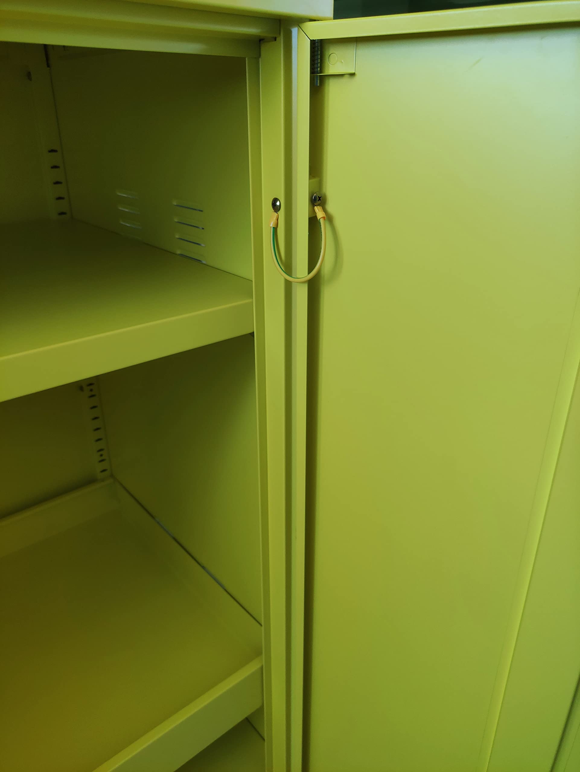 ARMADIO IN METALLO PER VERNICI E SOLVENTI, CM 54x55X200 H