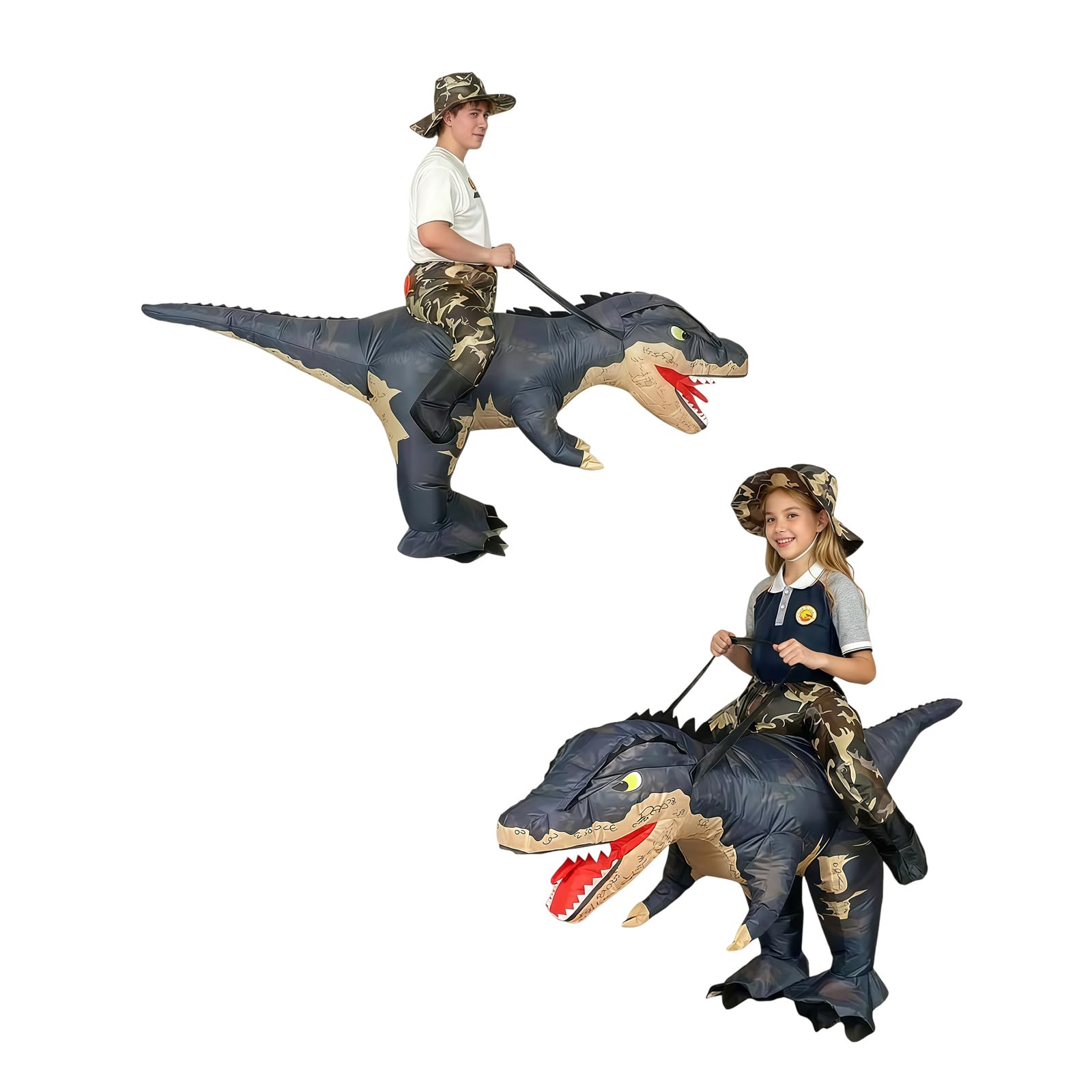 Disfraz de dinosaurio inflable de Halloween