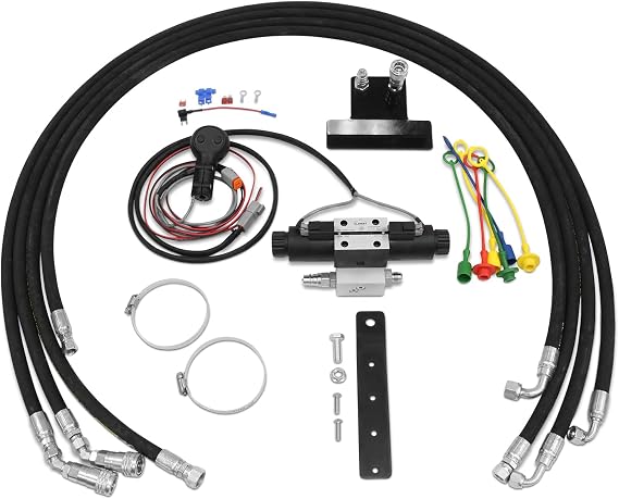 Summit Hydraulics Third Function Kit Compatible with John Deere 3025E, 3032E, 3038E Tractors