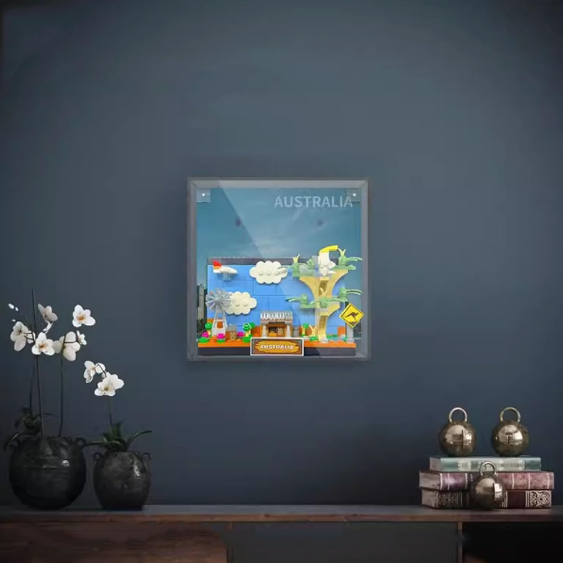Amazon.com: Transparent Lego 40651 Australian City Postcards Wall