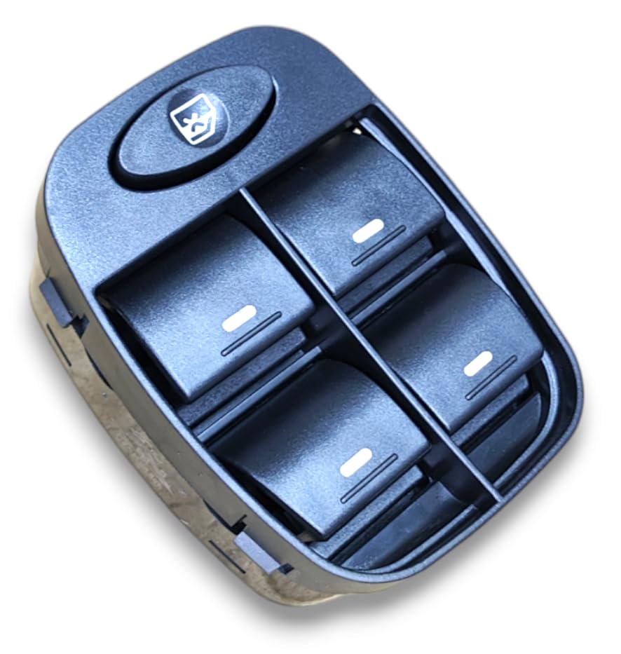 PAANJO Power Window Switch for Tata Indica/Indica XETA 1.4L (2006-2013) Petrol Model/Indigo Marina 1.4L TCIC & DICOR (01.2003-12.2010) / (Front Right/Driver Side 4 Door)-image-2