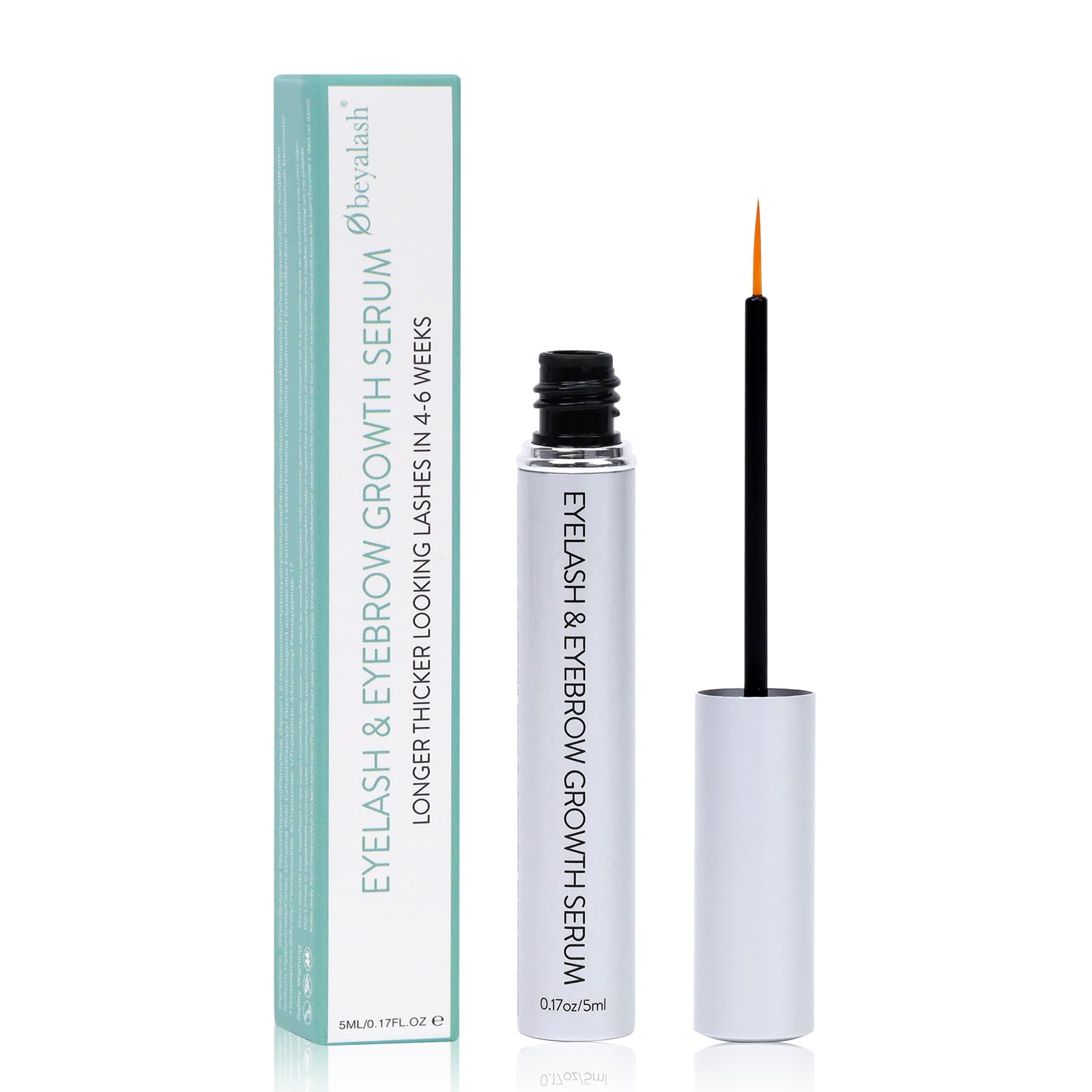 Obeyalash Eyelash Serum for Lash Growth 5 ML Lashes Rapid Growth Serum & Eyebrow for Longer Thicker, Healthier