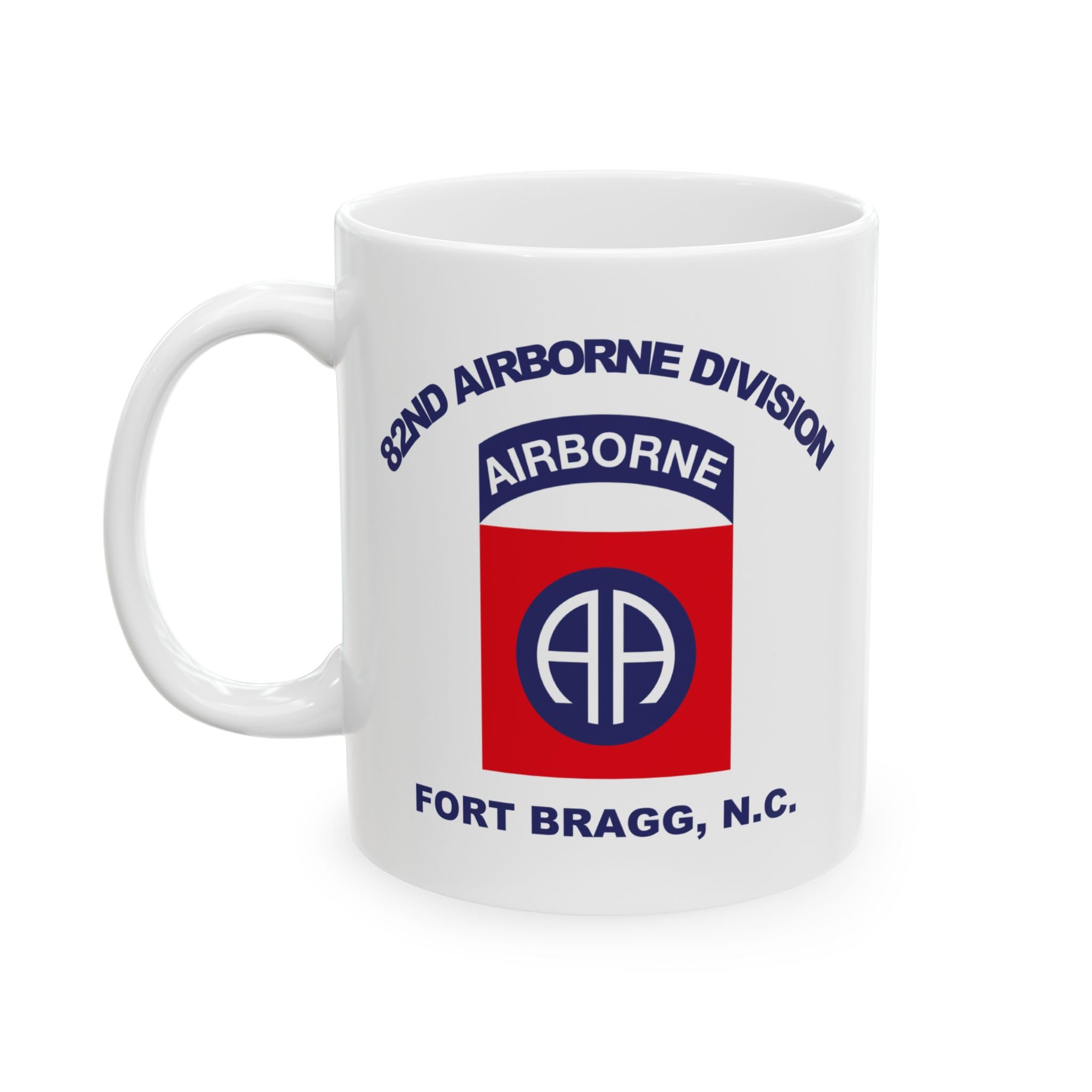 U.S. Army 82nd Airborne Division Coffee Mug (White, 11, ounces) White 11 ounces