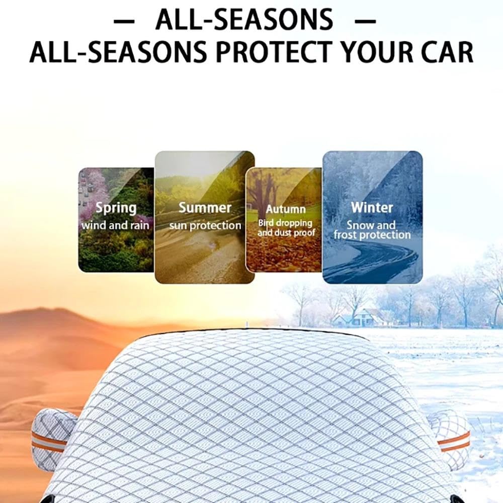 Auto Front Schnee Schild Sonnenschutz Sonnencreme Getriebe Schnee Fhield Verdickte Front Sonnenschirm Fenster Kleidung Abdeckung Outdoor Auto Abdeckung Auto Abdeckung