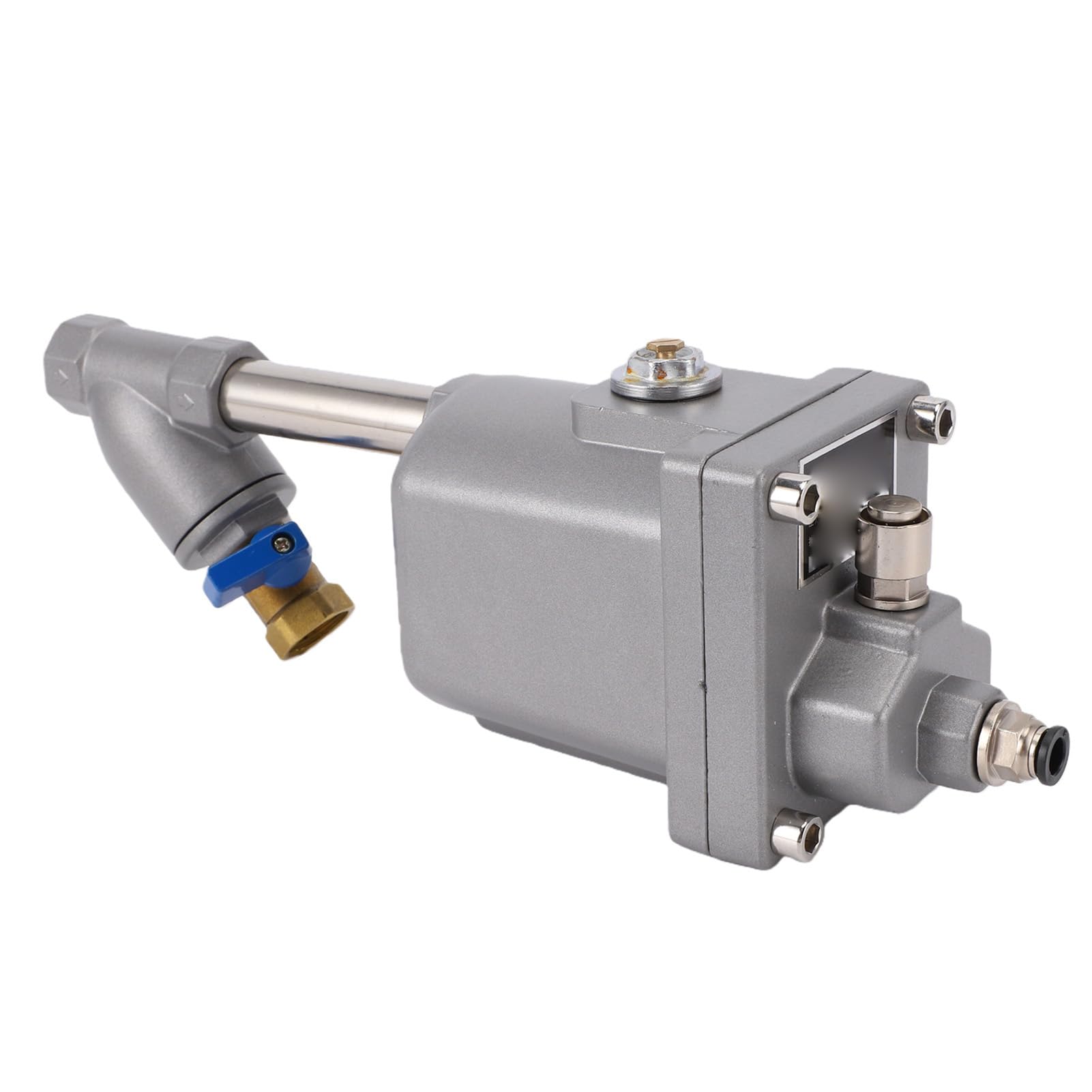 SIXRUN Válvula de Drenaje Automática de 1/2 Pulgada, Válvula de Drenaje Automático, de de Aire Comprimido con Filtros Duales para Secador de Tanque de Compresor de Aire