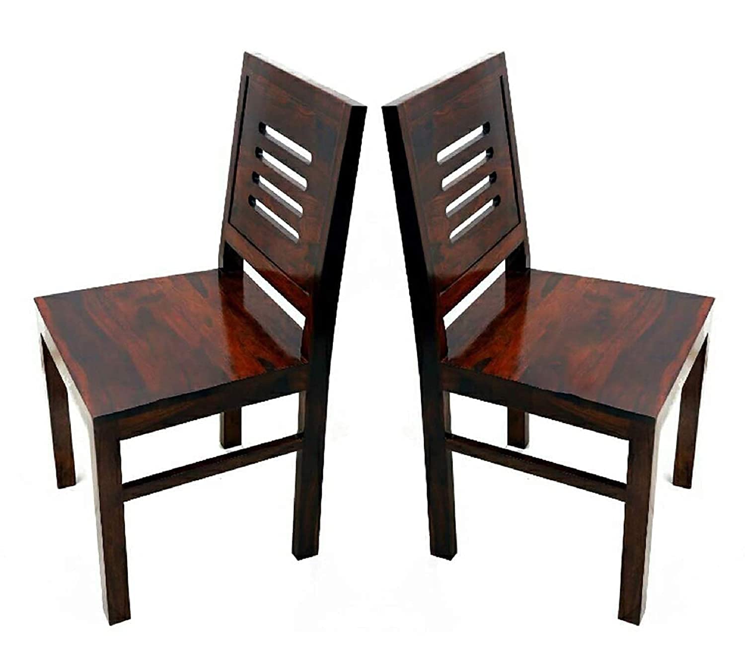 ADVRZO Solid Sheesham Wood Dining Chair Set of 2 for Living Room Multipurpose Wooden Study Chair for Computer Desk Office Work Tables Portable Seating Chairs (Walnut Finish)-image-49