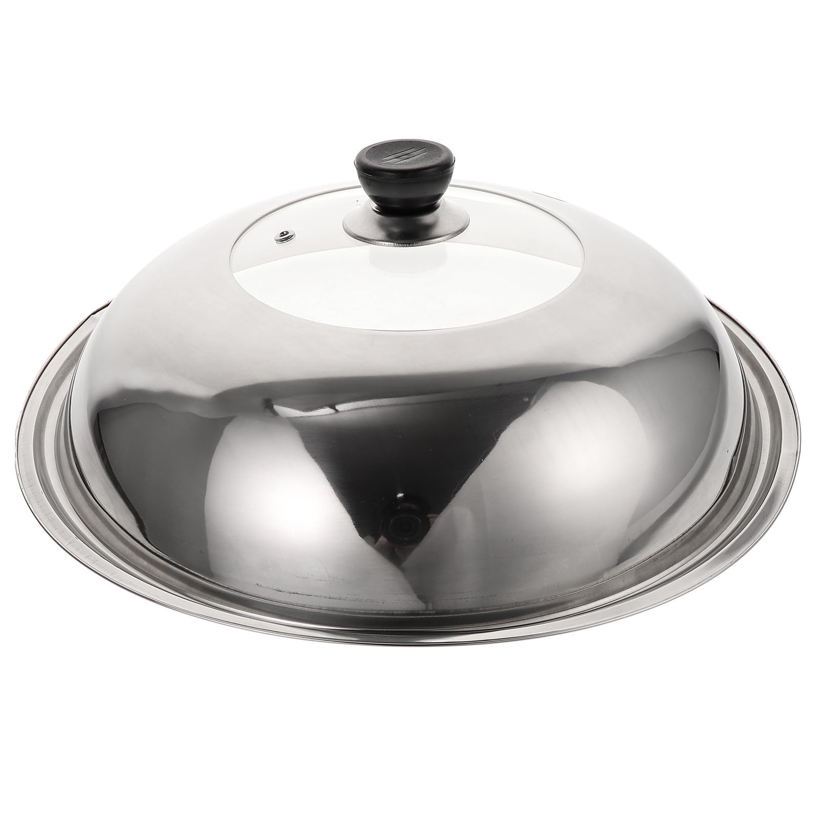 Couvercle qui conserve la chaleur de la poêle pour des plats tendres