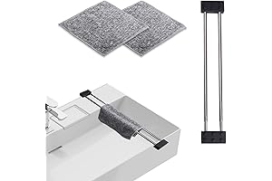 Multipurpose Stainless Steel Clothes Drying Rack with Expandable Dishcloth Holder
