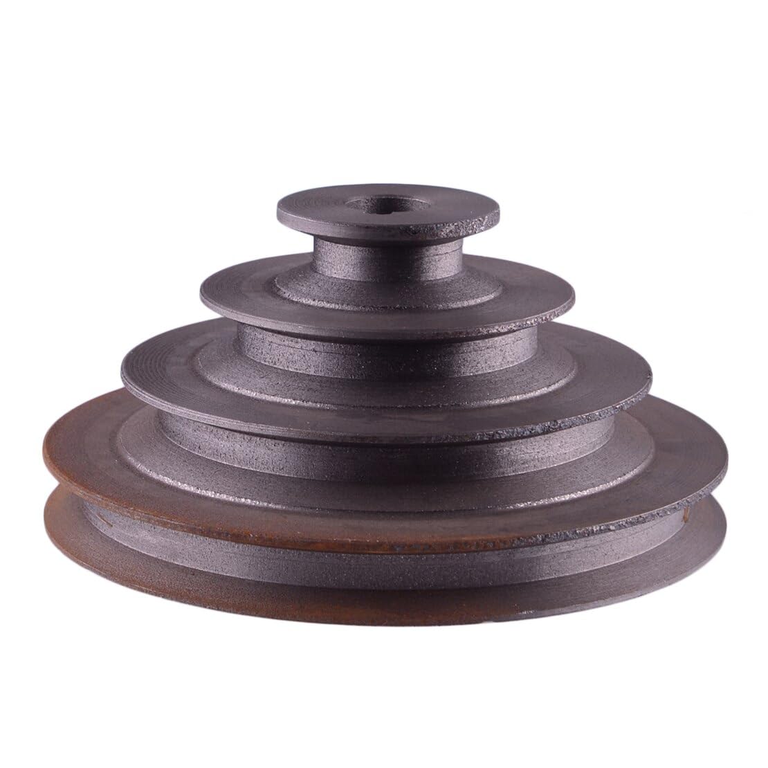 Amazon.co.jp: 130mm 4 段プーリー 16mm ボア、1/2 インチ用