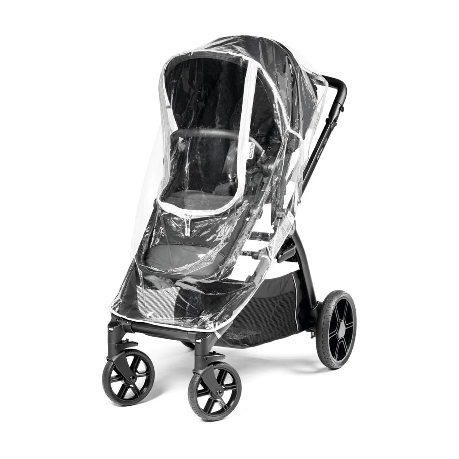 PEG Rain Cover Stroller - Habillage Pluie Transparent pour Poussette - Compatible avec les Poussettes Peg Perego