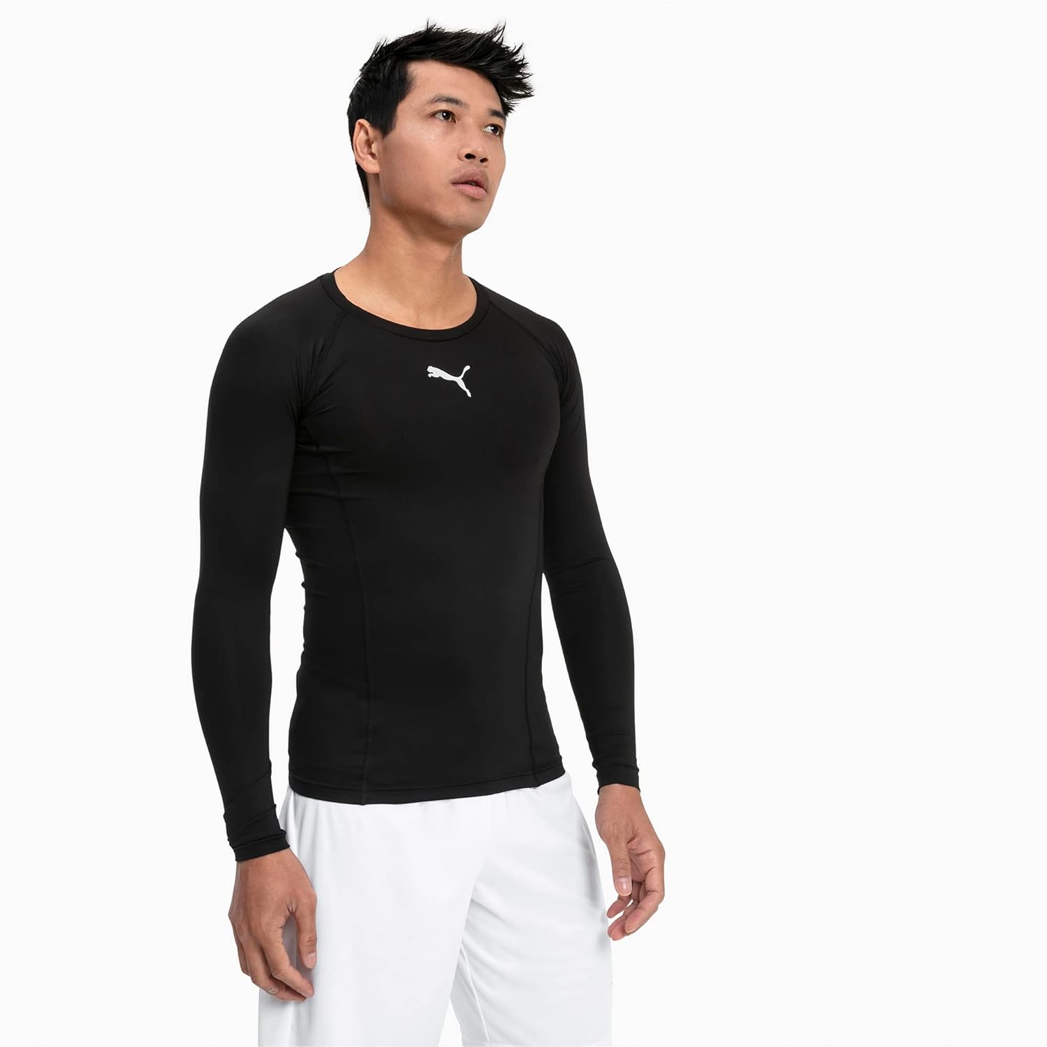 Puma Liga Baselayer Tee Ls, Maglia Calcio, Uomo