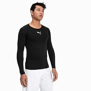 Puma Liga Baselayer Tee Ls, Maglia Calcio, Uomo