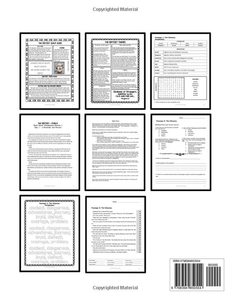 The Odyssey Adapted Novel High Interest Low Level Fast Fluency and Comprehension: a Book, Two Pencils and, Chapi, Theresa: 9798394850554: Amazon.com: Books the-odyssey-adapted-novel-high-interest-low-level-fast-fluency-and-comprehension-a-book-two-pencils-and-chapi-theresa-9798394850554-amazon-com-books