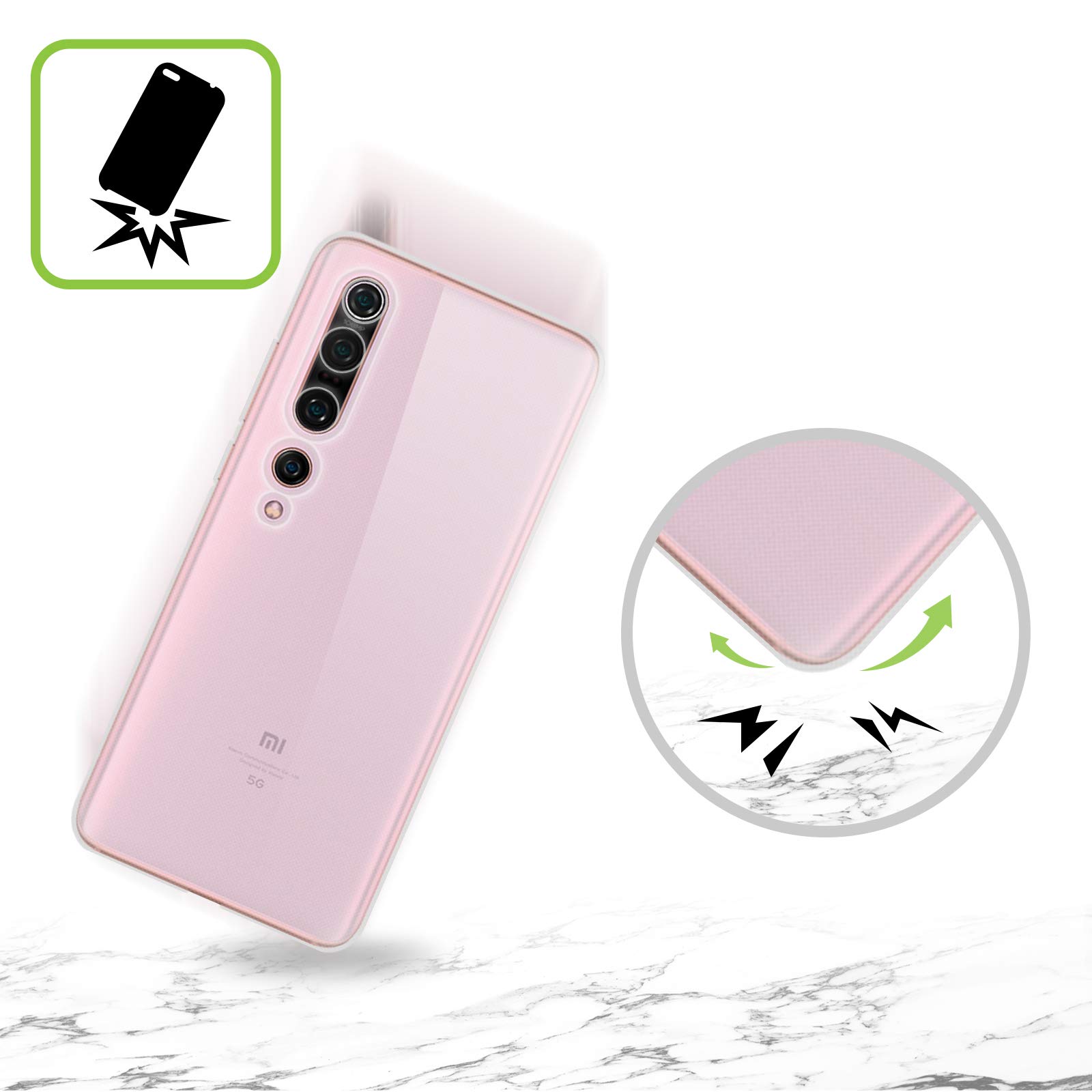 Head Case Designs Licenza Ufficiale Nature Magick Lettera O Monogramma Rosa Oro 2 Custodia in Gel [Protezione di Grado Militare] Compatibile con Google Pixel 8