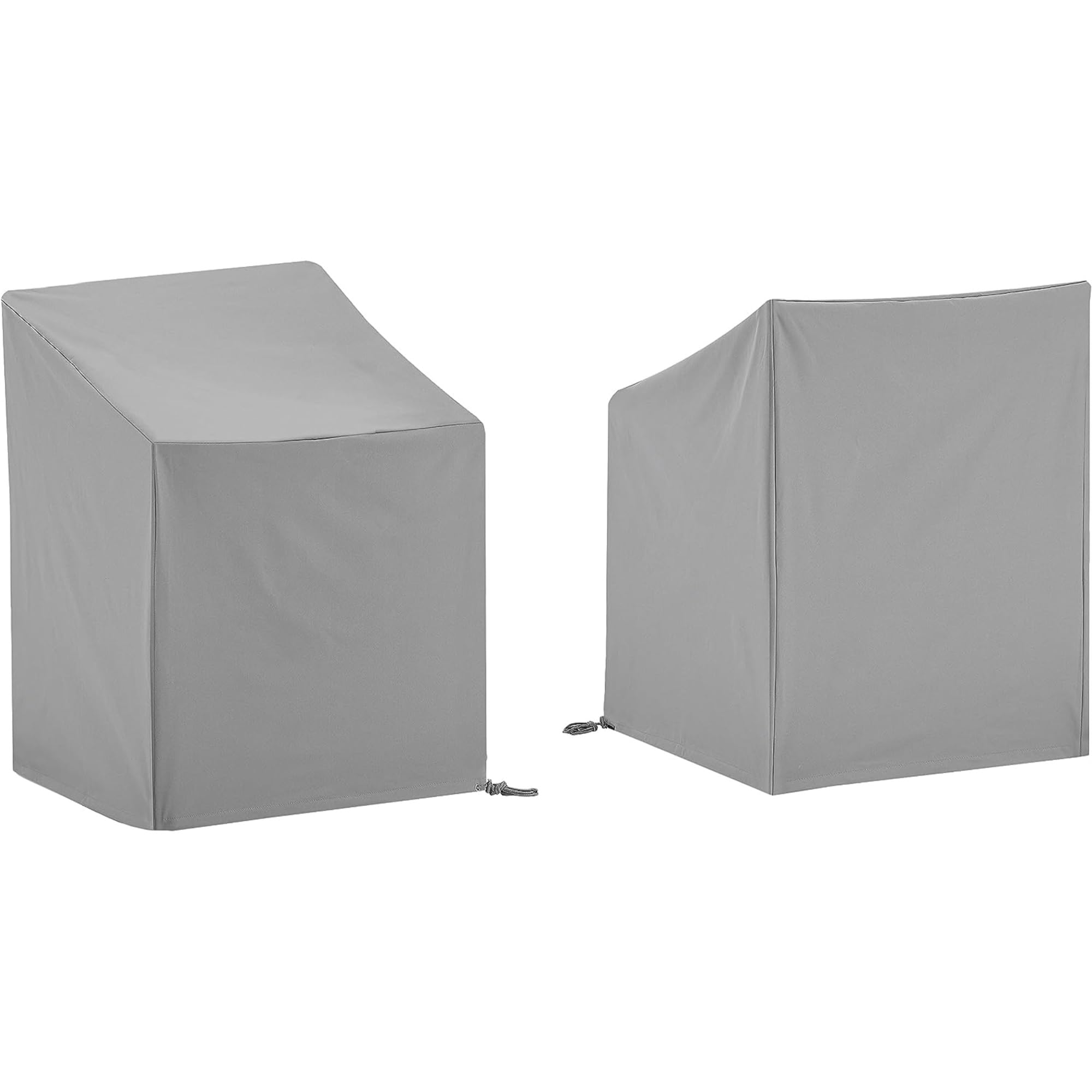 Ergode,Universal Patio Furniture Cover - Durable & Versatile Outdoor Chair Protection - Weatherproof Vinyl - Drawstring Closure - Fits Various Dining Arm Chairs