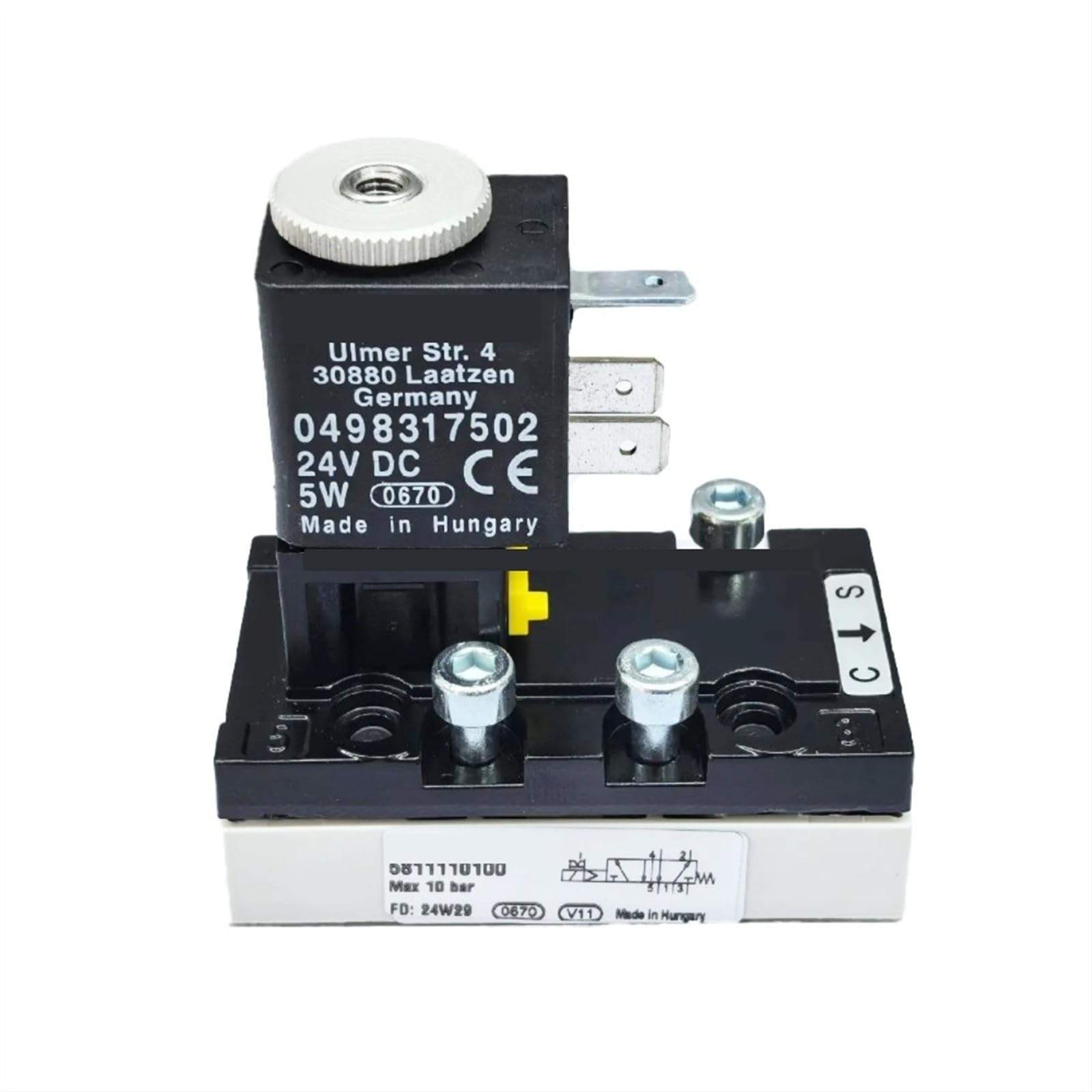 Iddcmwnb One Color One Way Pneumatic Directional Valve Aventics 5811110100
