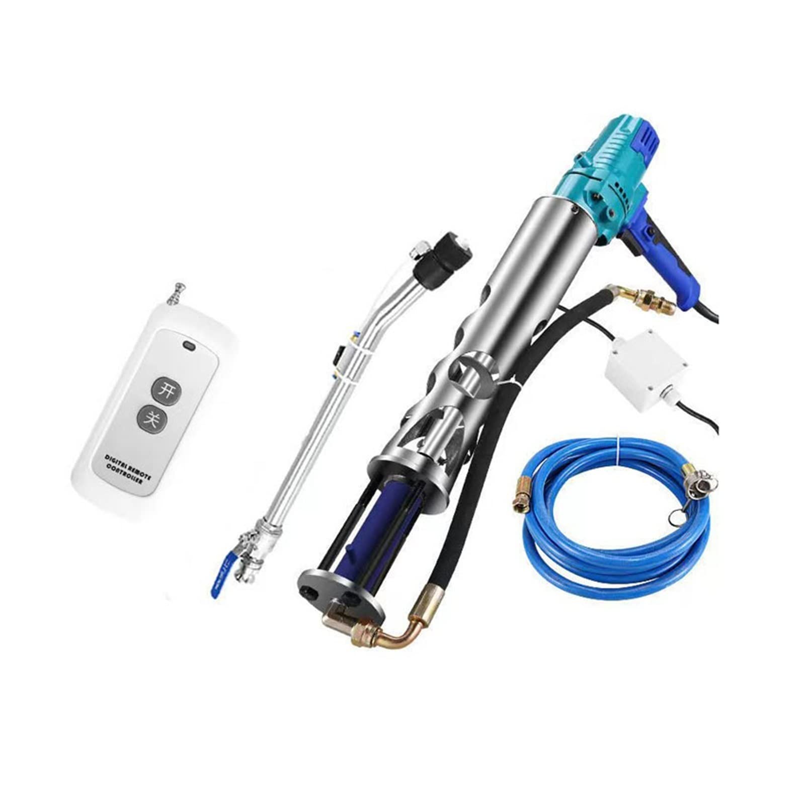 Máquina Portátil De Lechada Cemento Masilla Poliuretano, Pulverización Impermeable Alta Presión, Herramienta Multifuncional,Resistente a la corrosión(Set B)