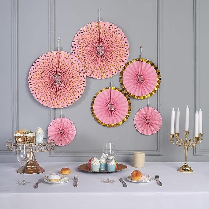 Pop The Party Pink Fan