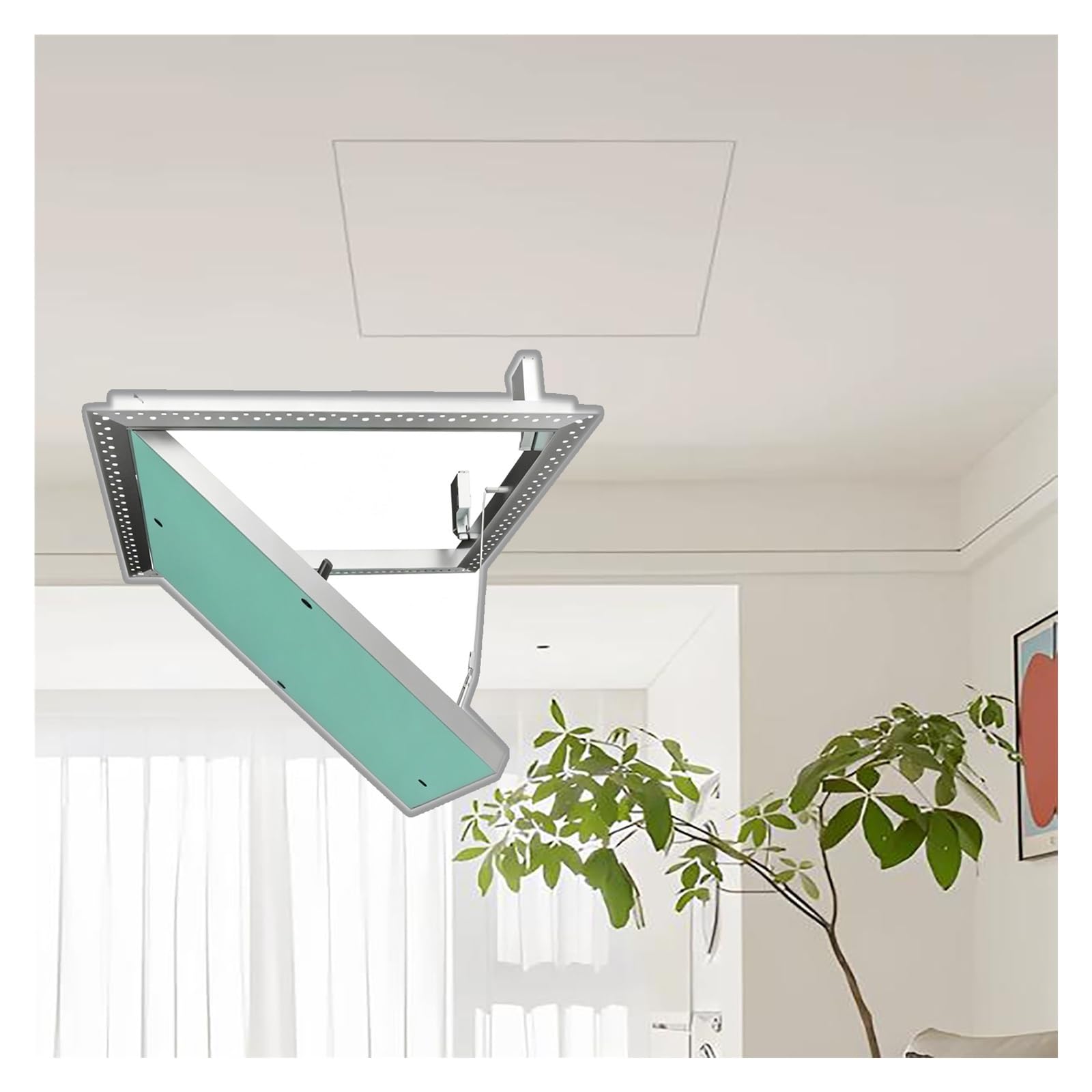 Niewidoczne drzwi dostępowe zaworu HVAC/prysznicowego, aluminiowa