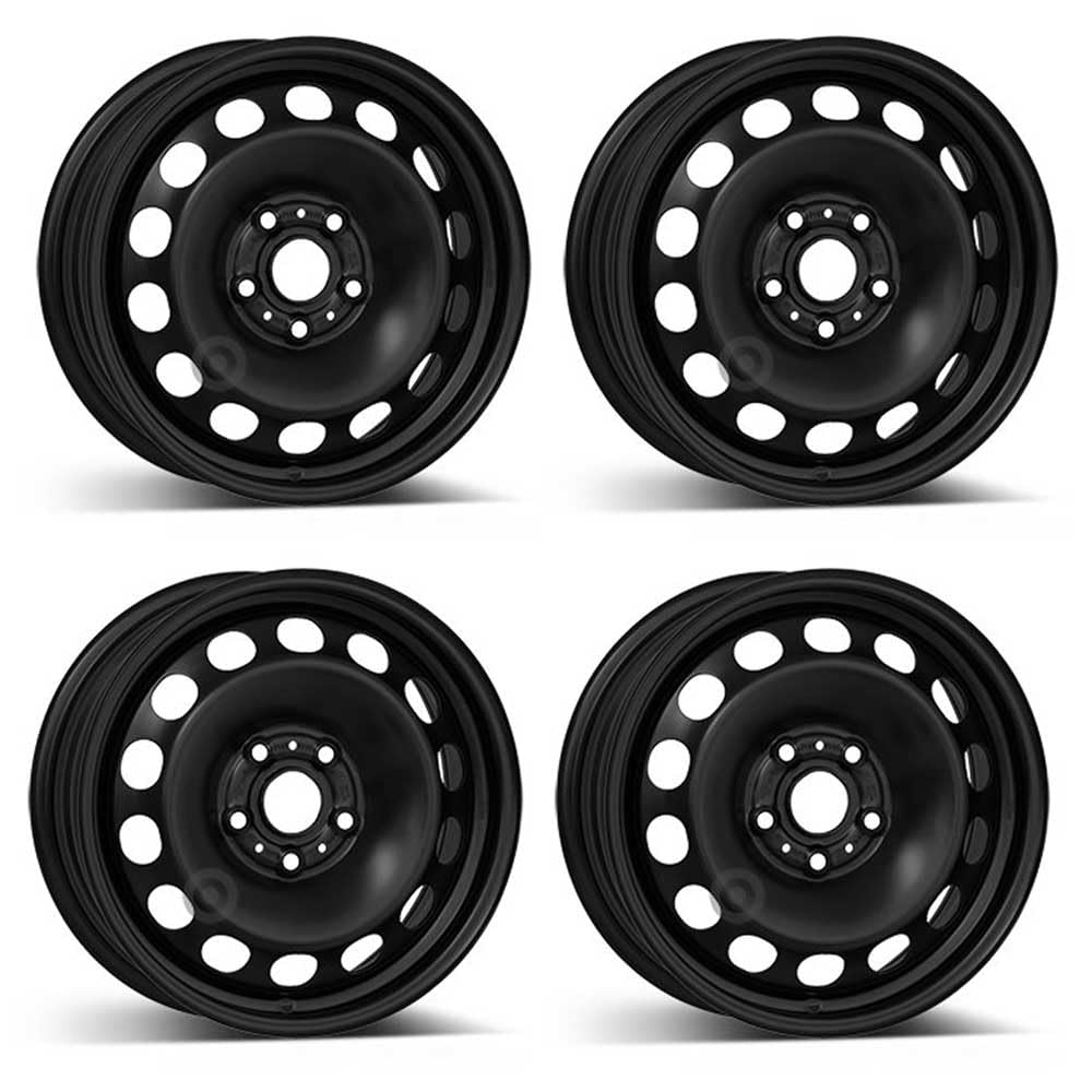4x Alcar Stahlfelgen 4-6665 6.0Jx16 ET43 5x112 kompatibel mit Skoda Karoq