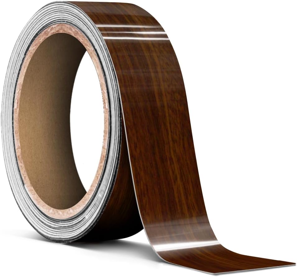 VViViD Gloss Dark Cedar Air-Release Vinyl Adhesive Tape Roll 4” x 25ft