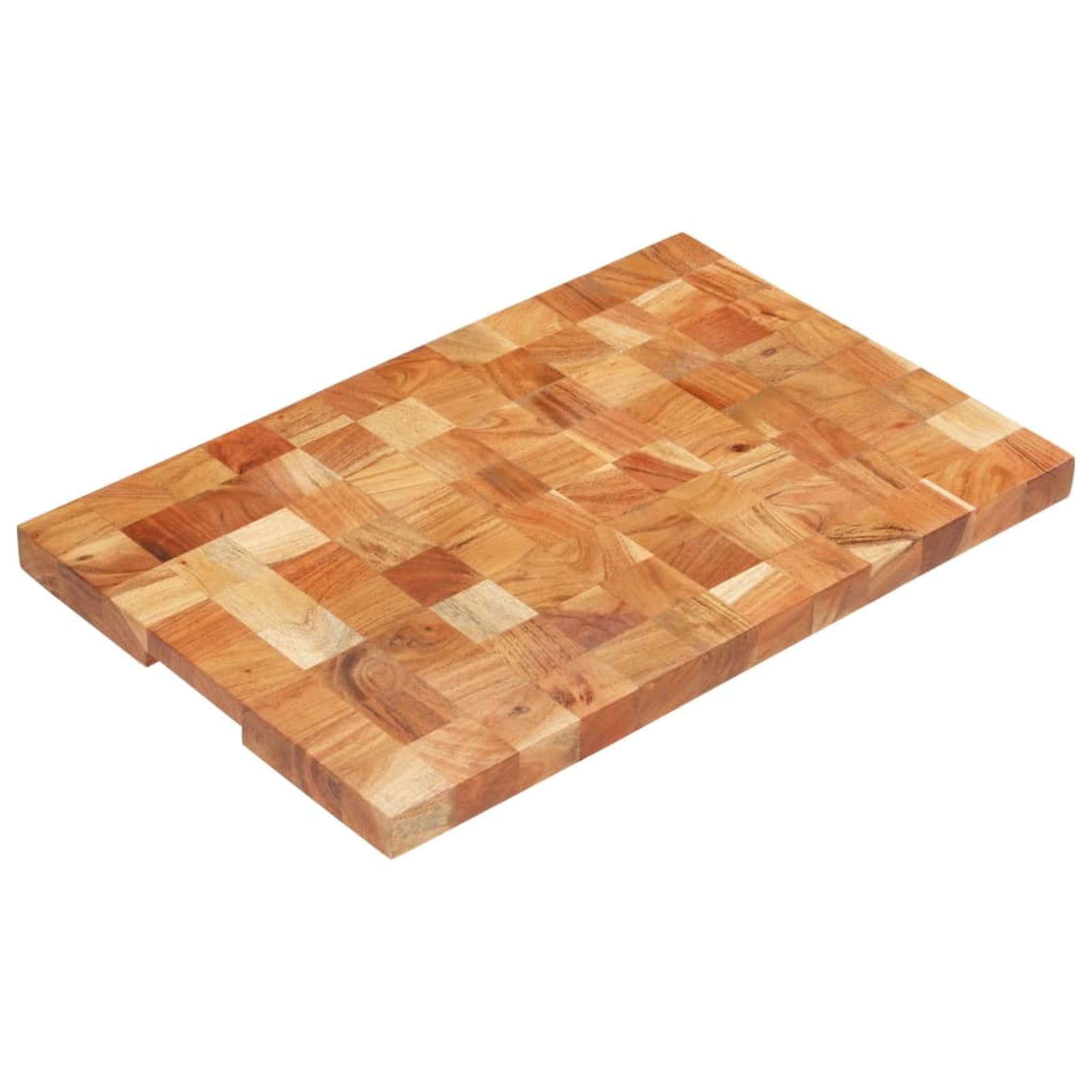 Gecheer Tagliere, Dimensioni 60x40x3.8 cm, Legno Massello di Acacia, per Cucina e Pranzo