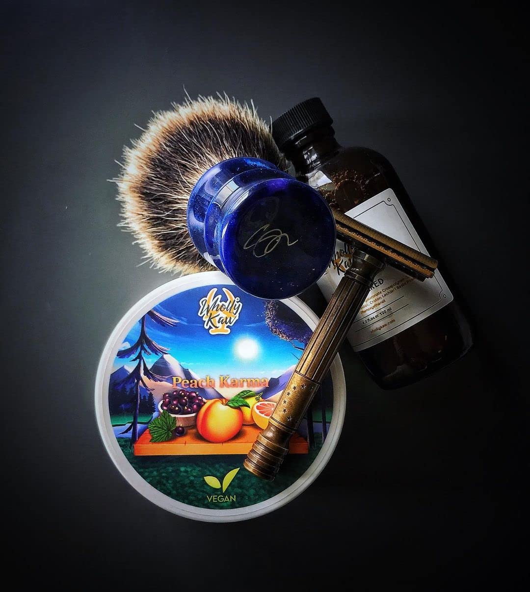 Wholly Kaw sapone da barba Entropy Man 114gr