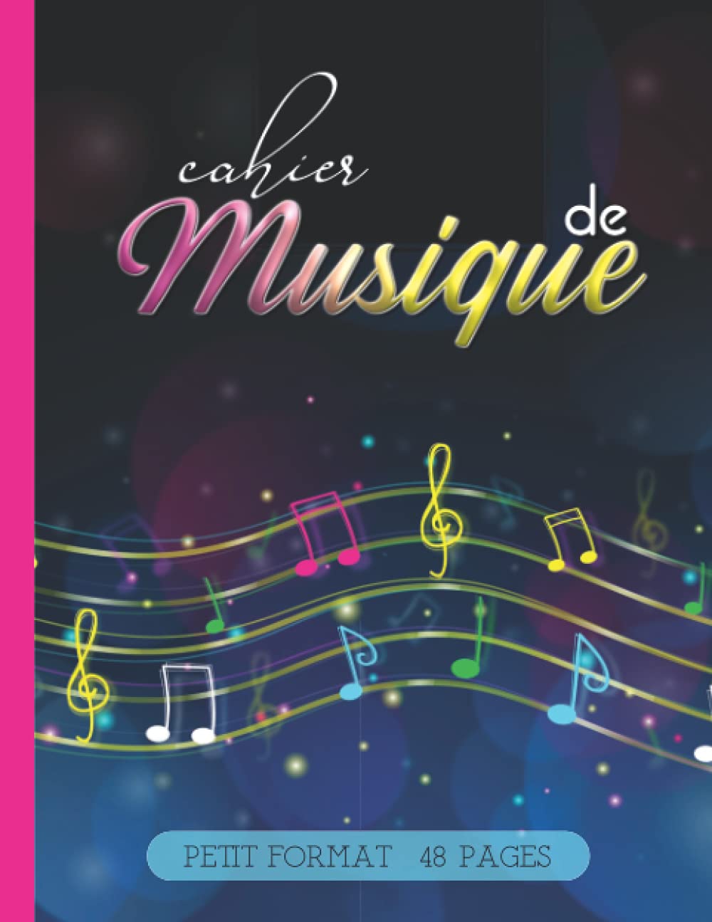 Cahier De Musique Piano Double Portée: Carnet De Partitions Vierges Pour Piano | Cahier à Double