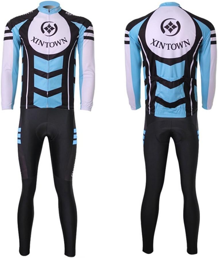 Xinzechen Unisex Cycling Jersey Long Sleeve and 3D Padded Pants Sets : Clothing, Shoes & Jewelry