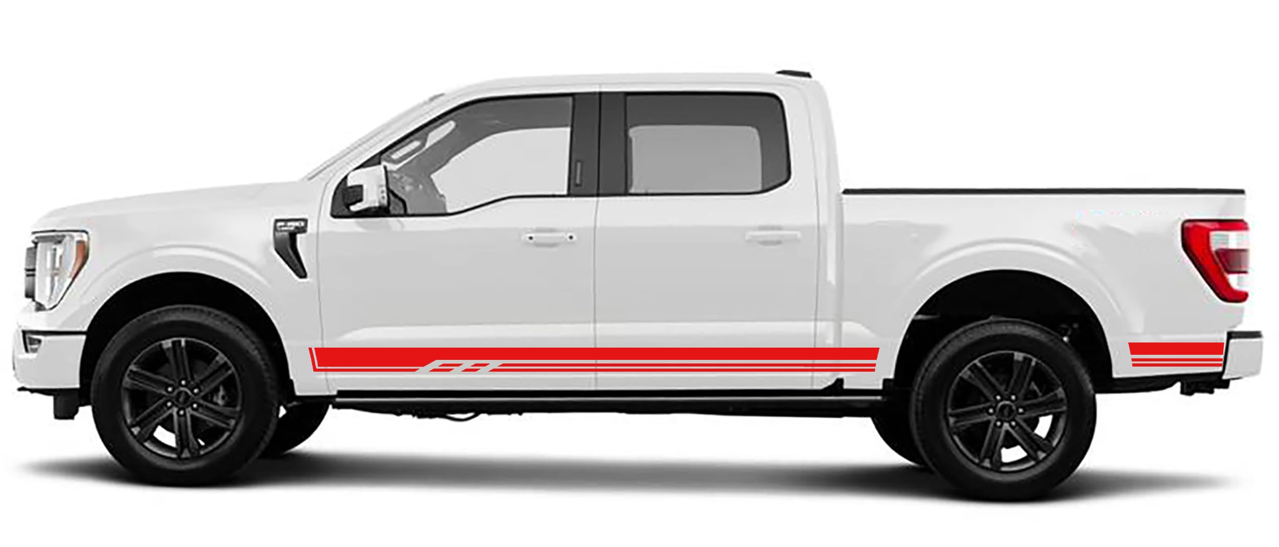Oracal Ford Racing Vinyl Decal Sticker – Multicolor, Glossy – For Car, Truck, Hard Hat, Laptop