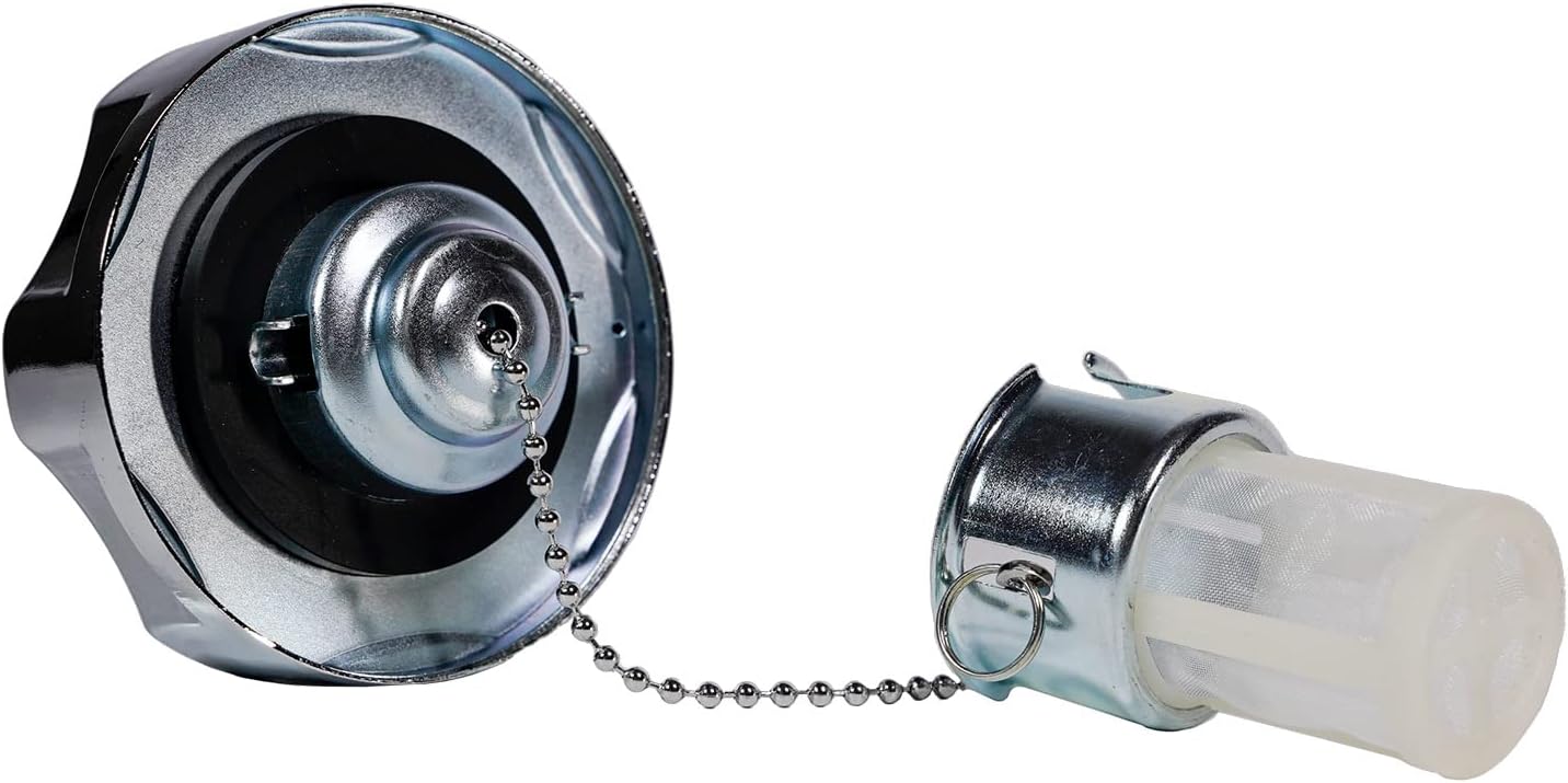 JMCHstore Gas Fuel Tank Cap w/Chain & Filter For OEM Honda GX390 GX270 GX160 Engine 17620-Z4H-030, Genuine Gas Lid For Generac Pressure Washer 17620-Z4H-900