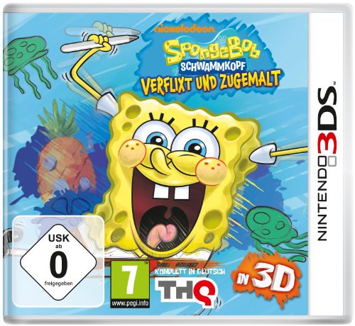 Spongebob Schwammkopf: Verflixt und Zugemalt - [3DS]
